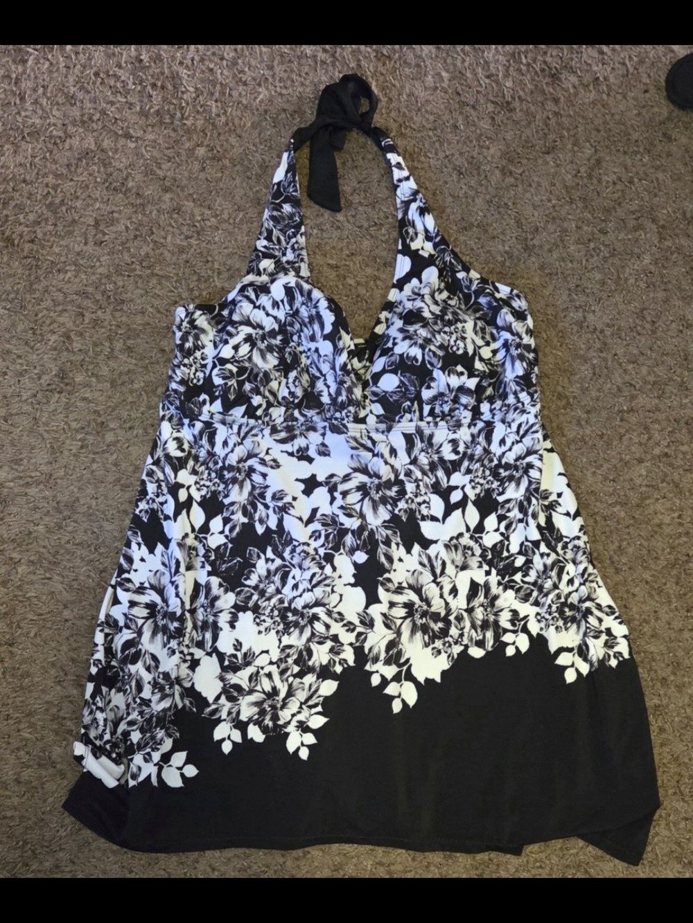 Swimsuits For All Girls Black One-Piece Swimsuit